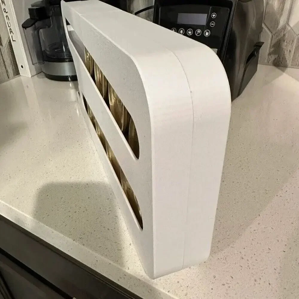 Cat Food Can Dispenser, 3oz cans, holds 12 cans